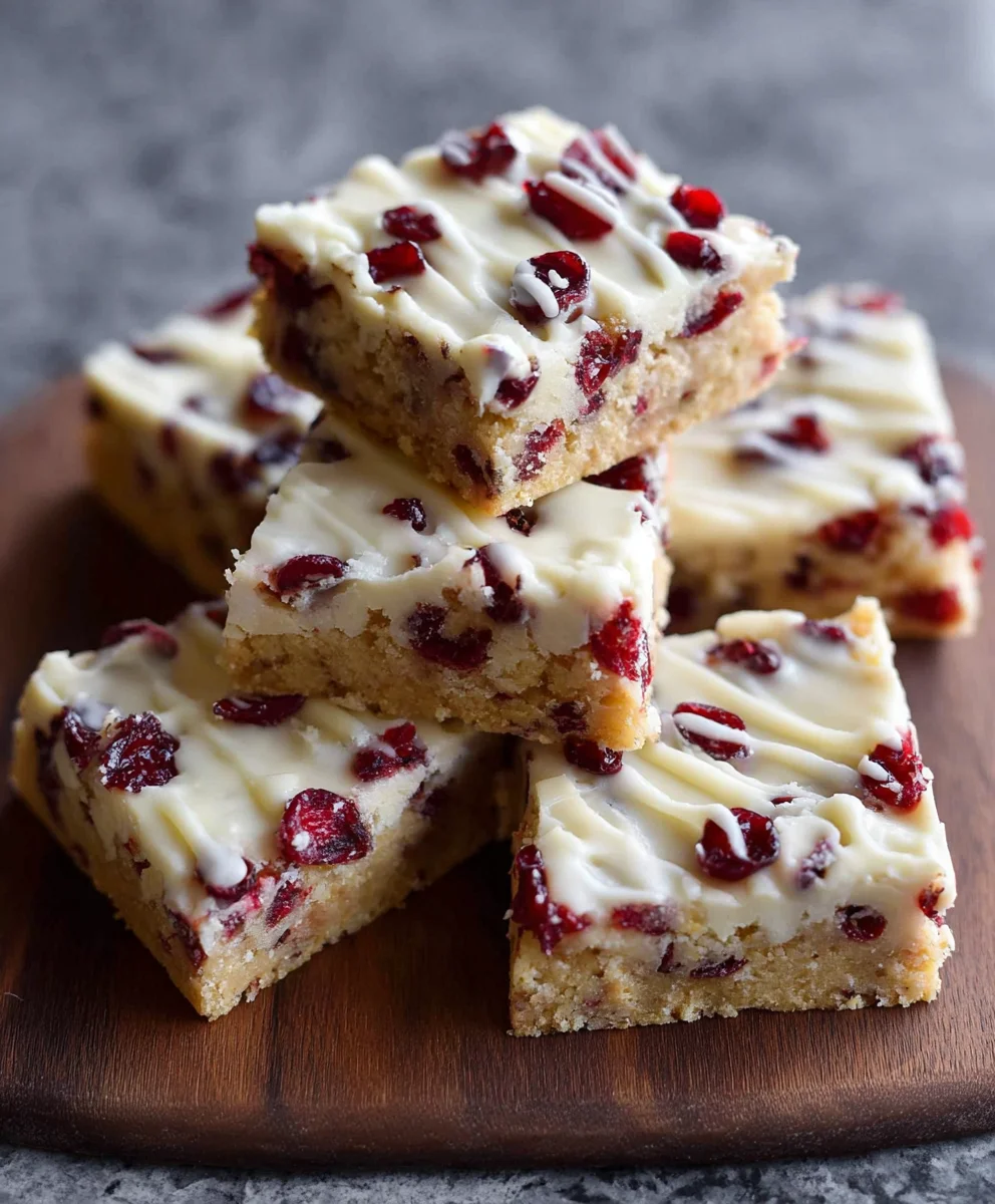 Starbucks Cranberry Bliss Bars Copycat Recipe
