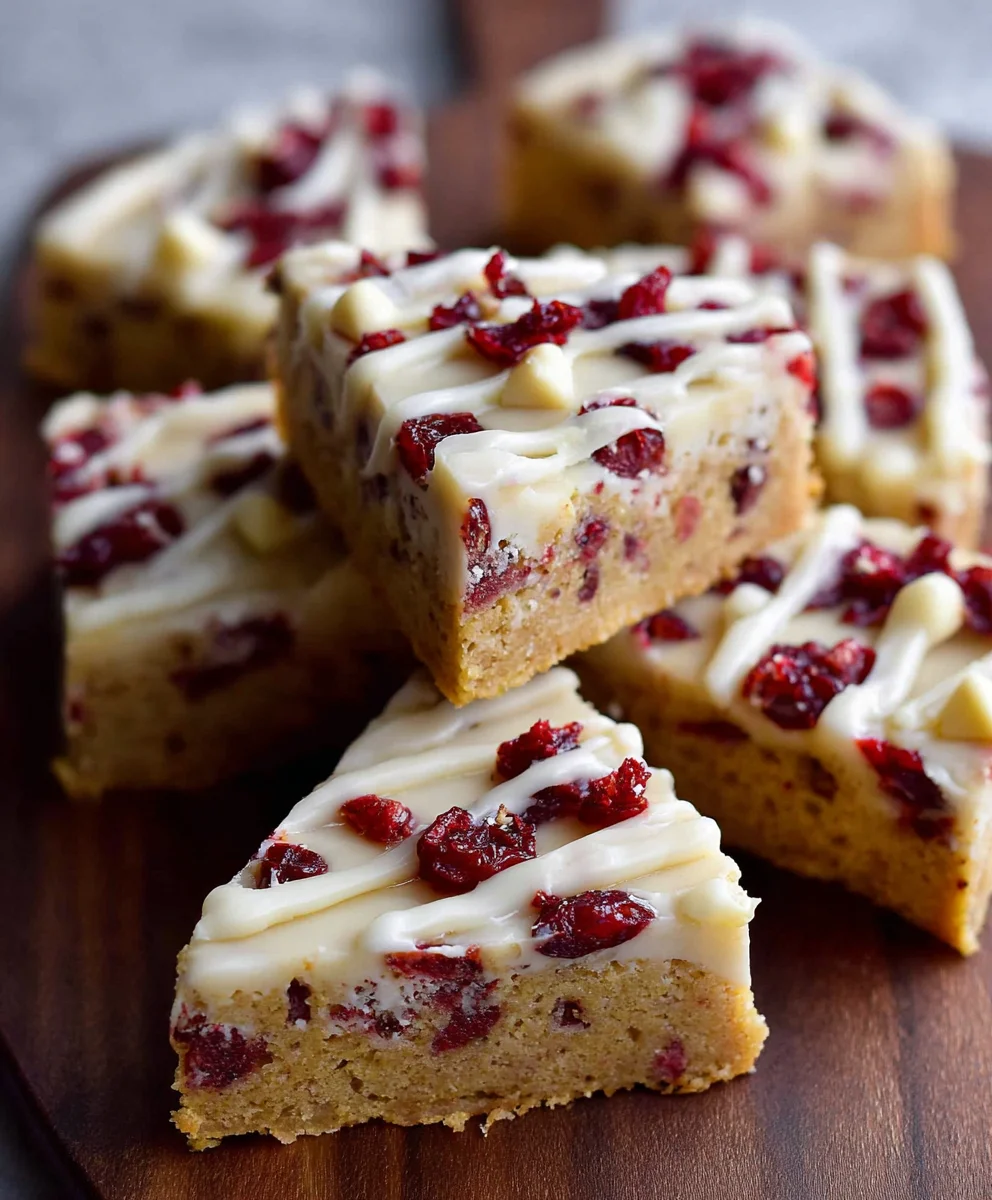 Starbucks Cranberry Bliss Bars Copycat Recipe