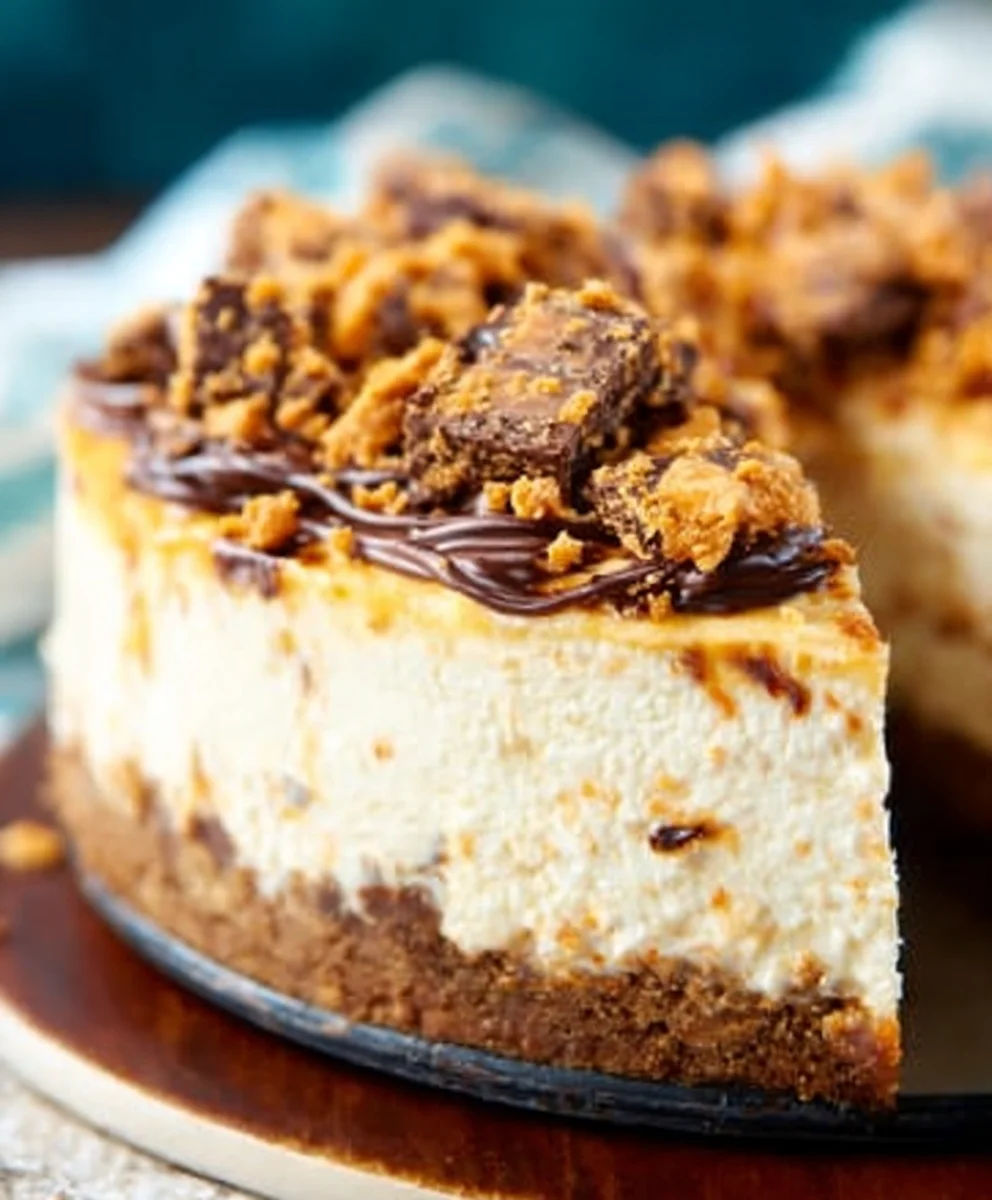 Butterfinger Cheesecake - Decadent & Easy Recipe