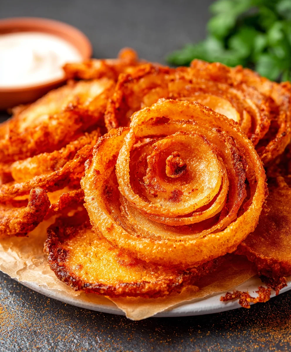 TikTok Onion Ring Chips - Crispy Baked Recipe