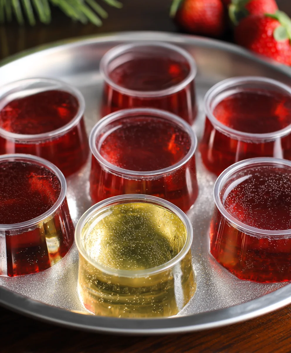 Cbeef hampagne Jell-O Shots Recipe - Tasty Beef Twist