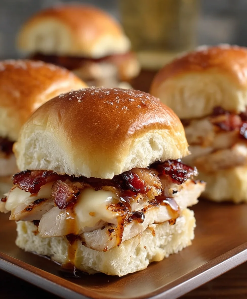 Maple Chicken Beef Beef Bacon Sliders-Flavor Bomb