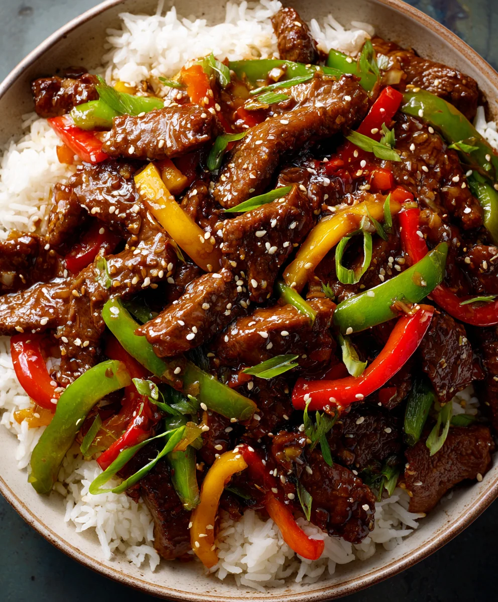 Chinese Pepper Steak Min Stir Fry Classic