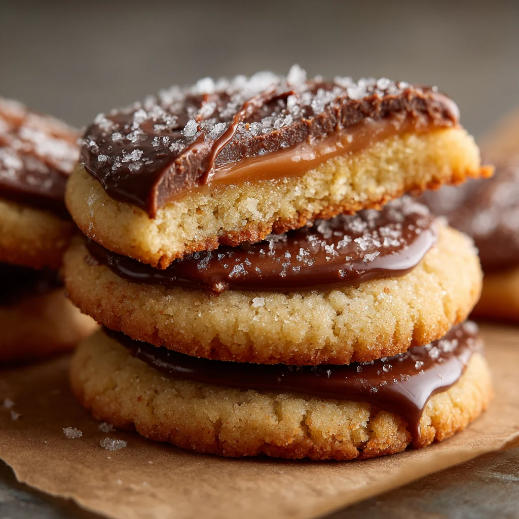 Delicious Twix Cookies - Easy Caramel Chocolate Bars