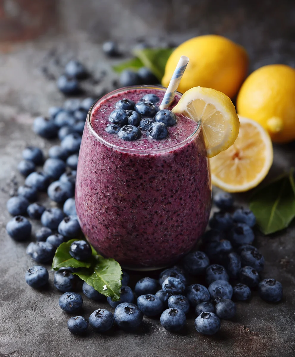 Secret Ingredient Blueberry Smoothie 3-Ingredient Wonder