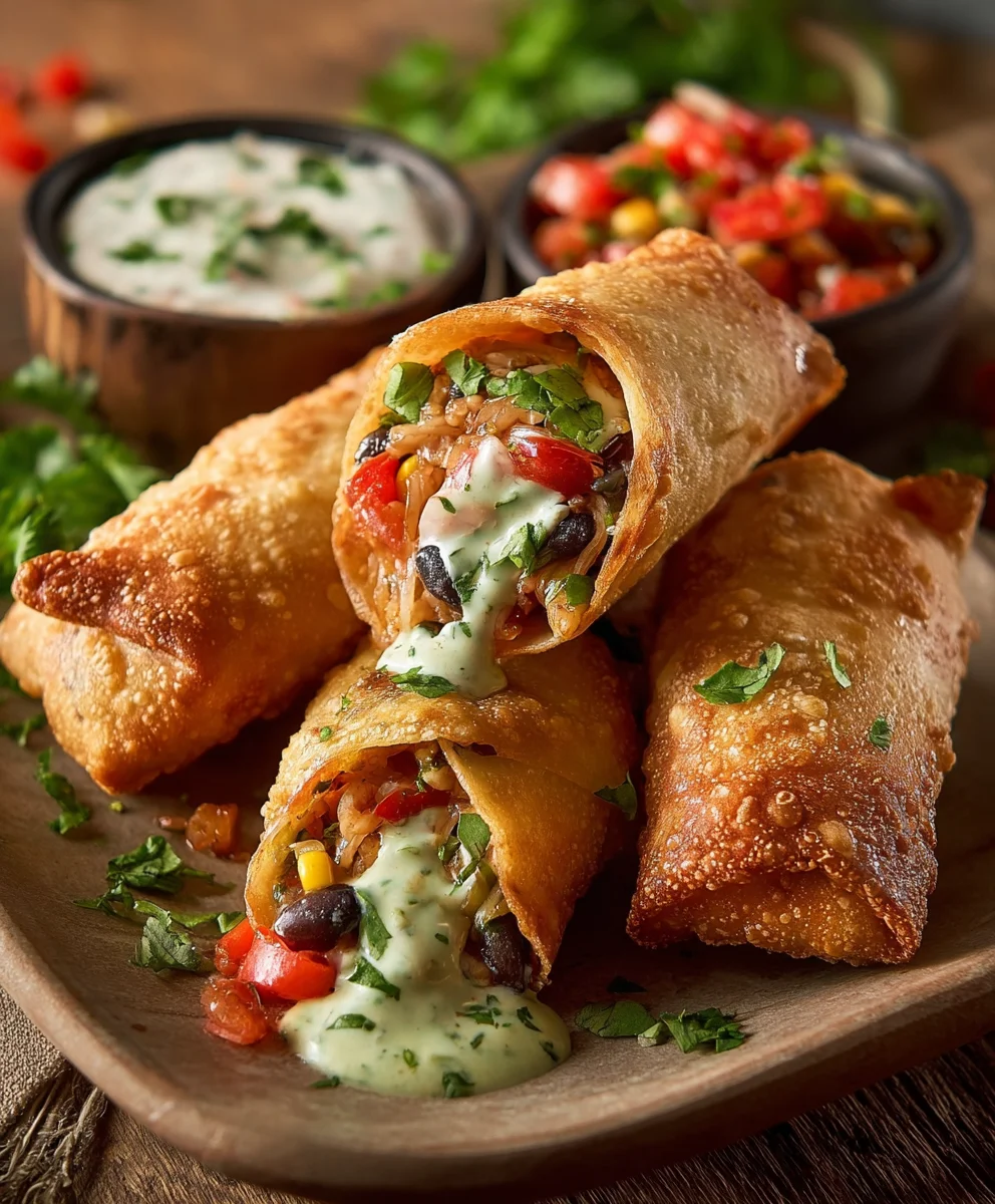 Chilis Southwest Beef Egg Rolls- Ultimate Recipe