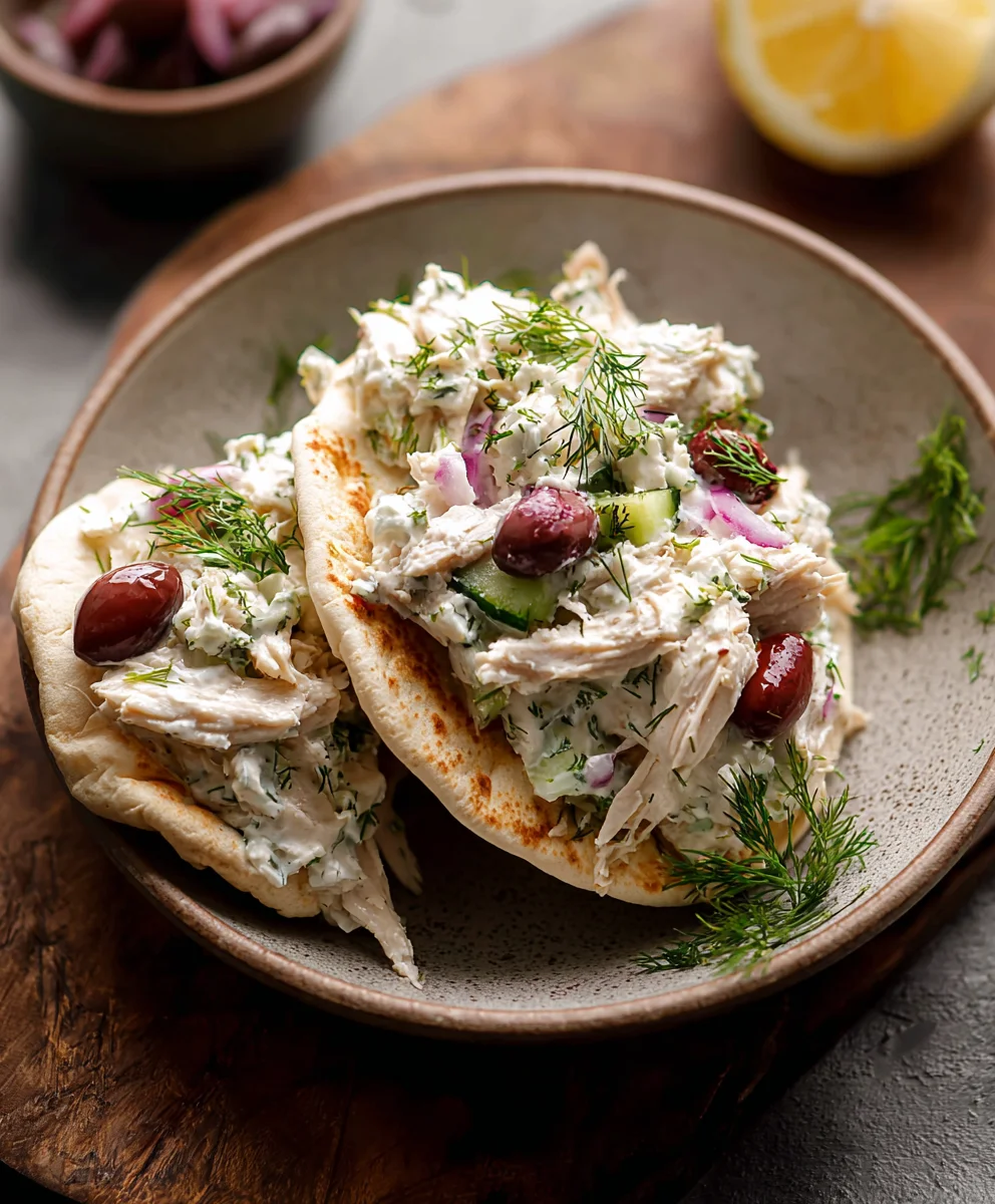Tzatziki Chicken Salad- Quick & Flavorful Meal