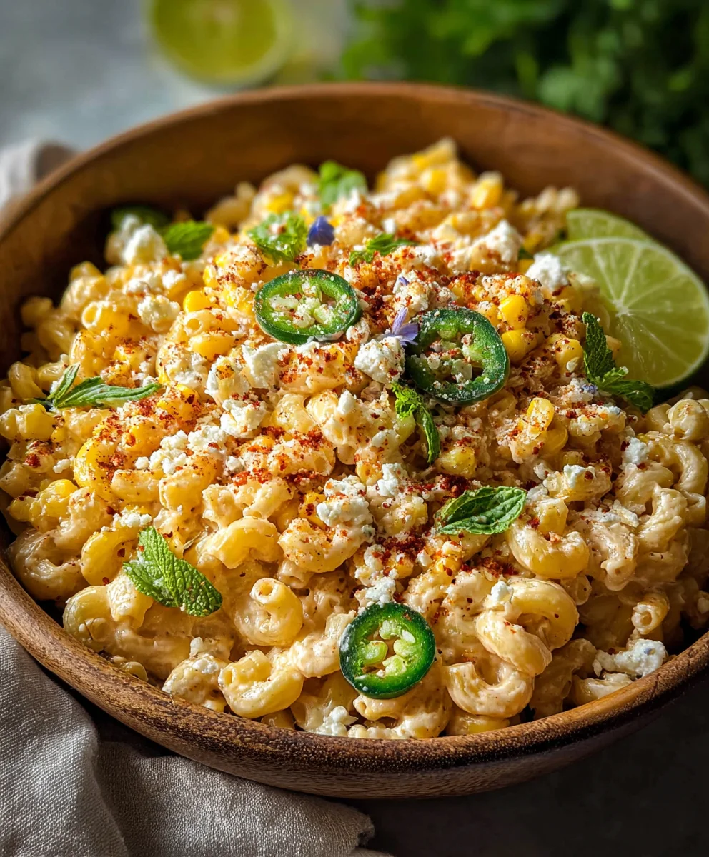 Perfect Mexican Street Corn Pasta Salad Recipe