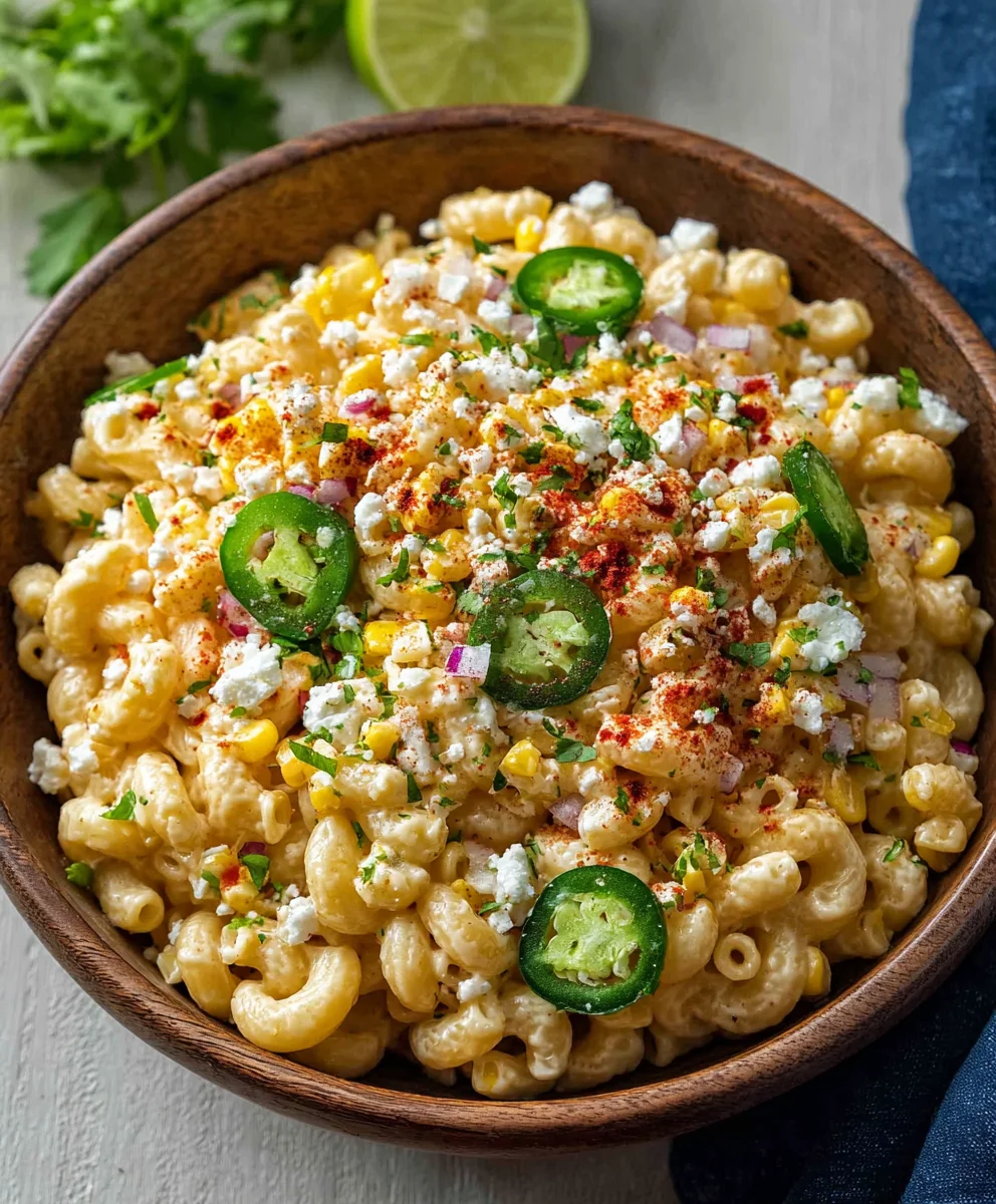 Perfect Mexican Street Corn Pasta Salad Recipe