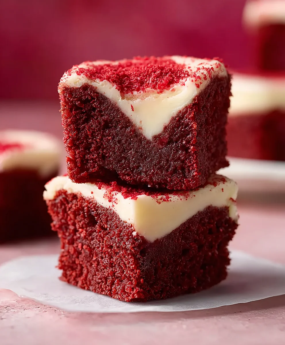 Amazing Red Velvet Brownie Bites Recipe