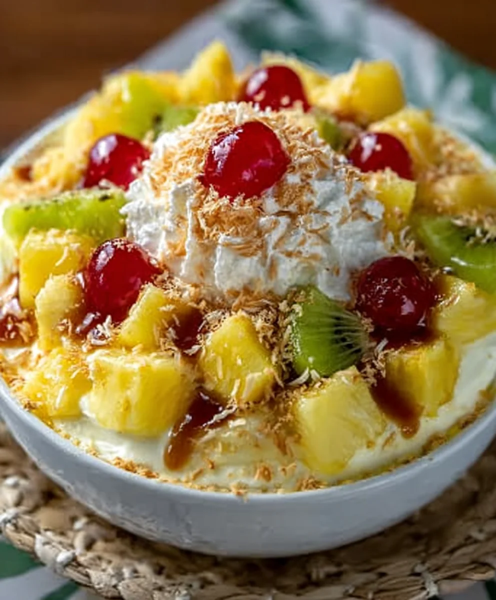 Hawaiian Cheesecake Salad-Tropical Bliss Recipe