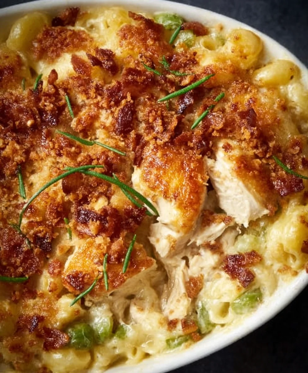 Famous Neiman Marcus Chicken Casserole Recipe- Easy Comfort Food