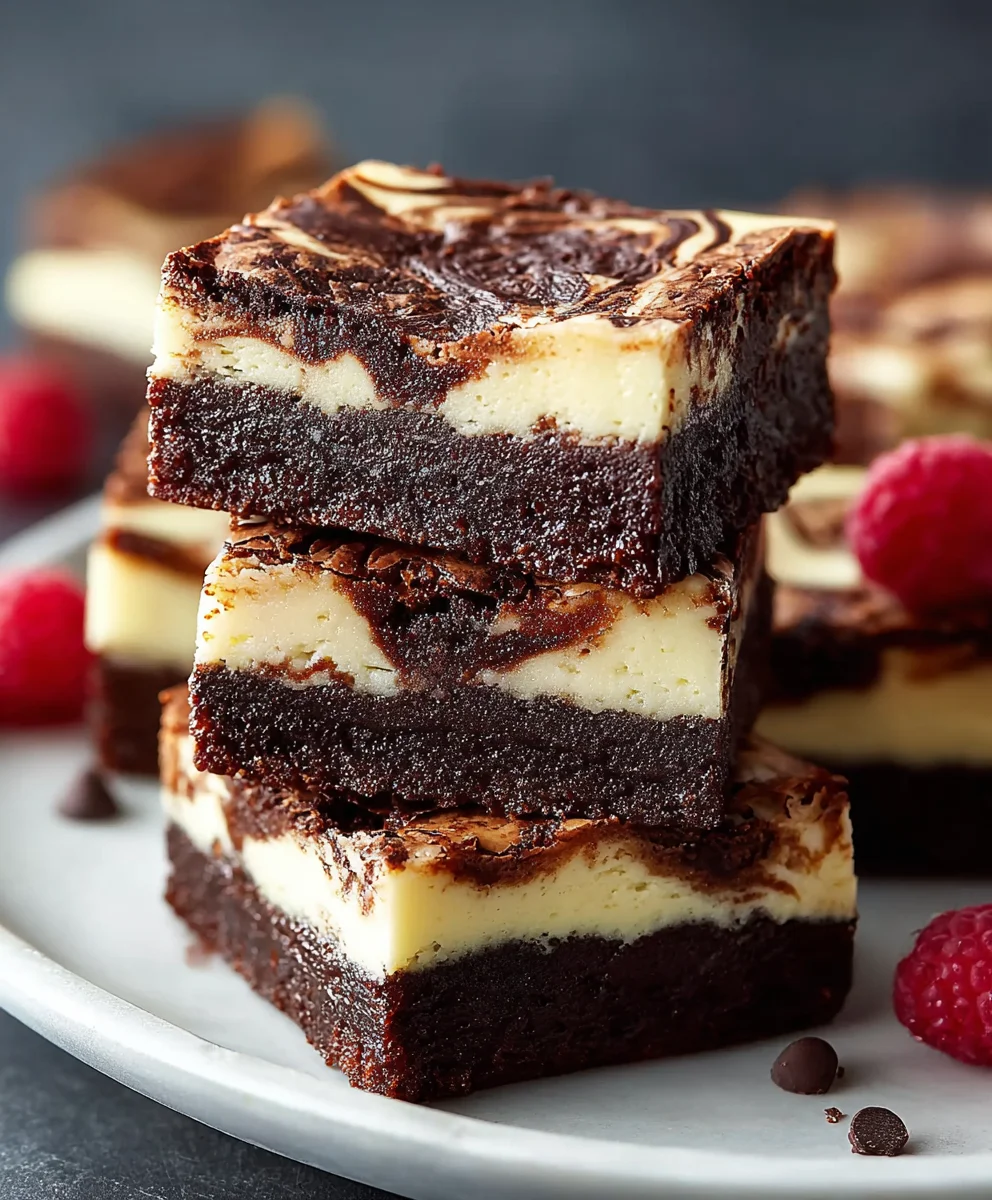 Irresistible Cheesecake Brownies- Decadent Delight